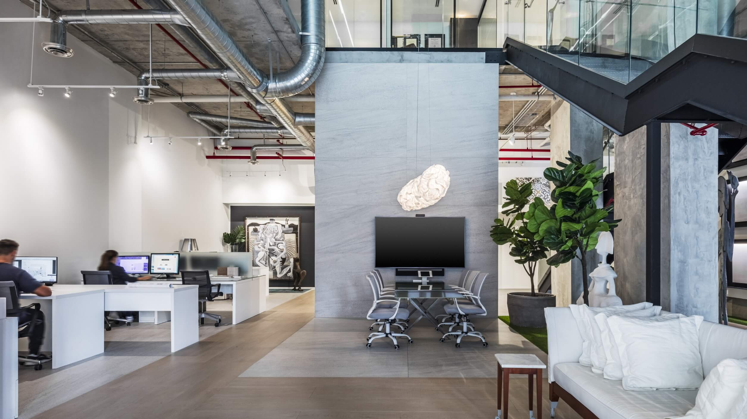 1110 E Cass — interior rendering