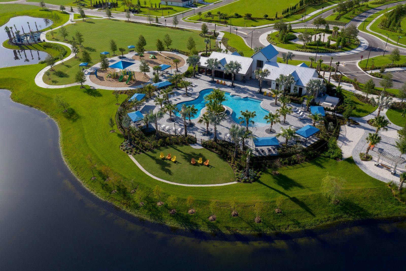 Wildleaf at North River Ranch — aerial rendering