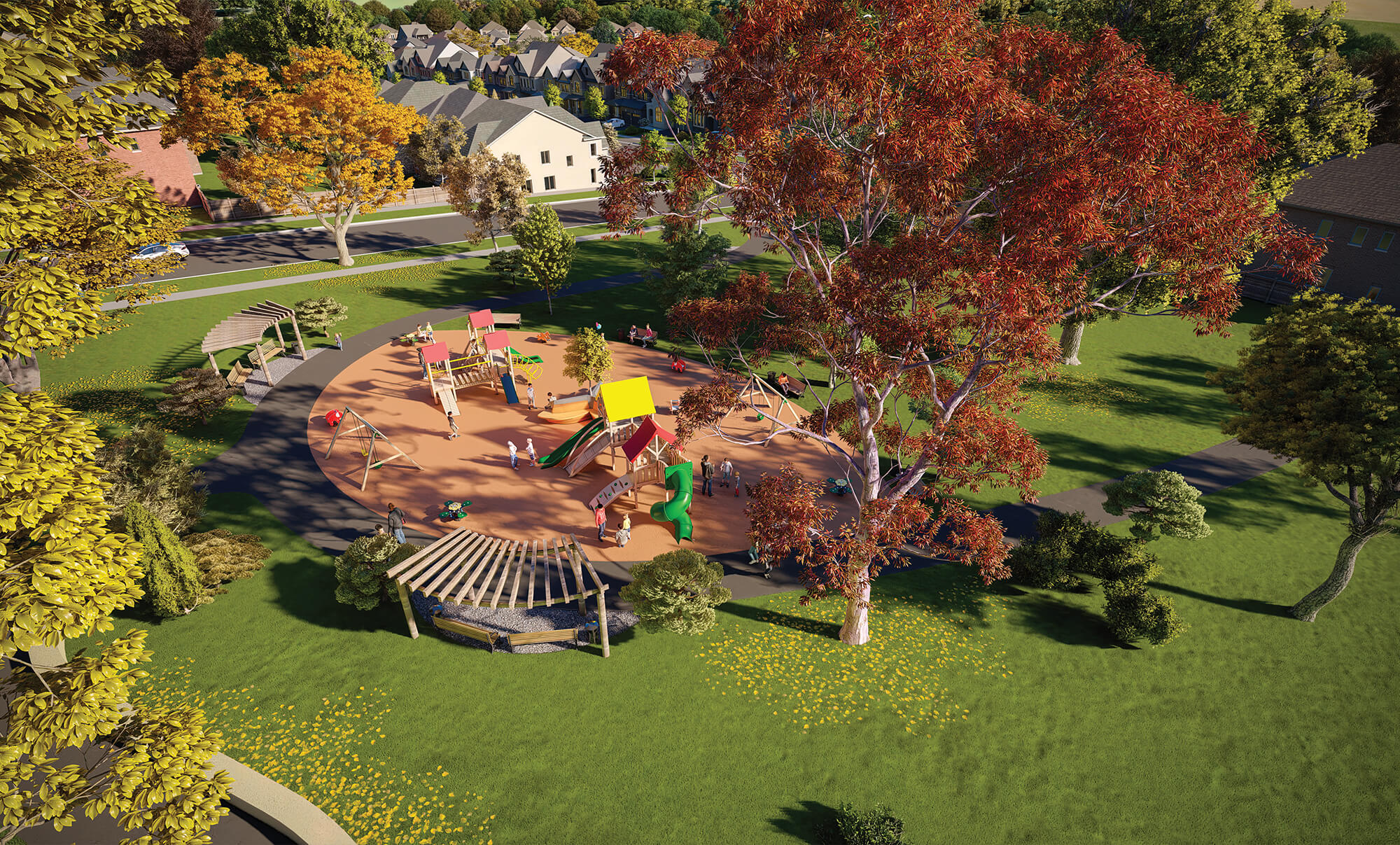 Bondhead — aerial rendering