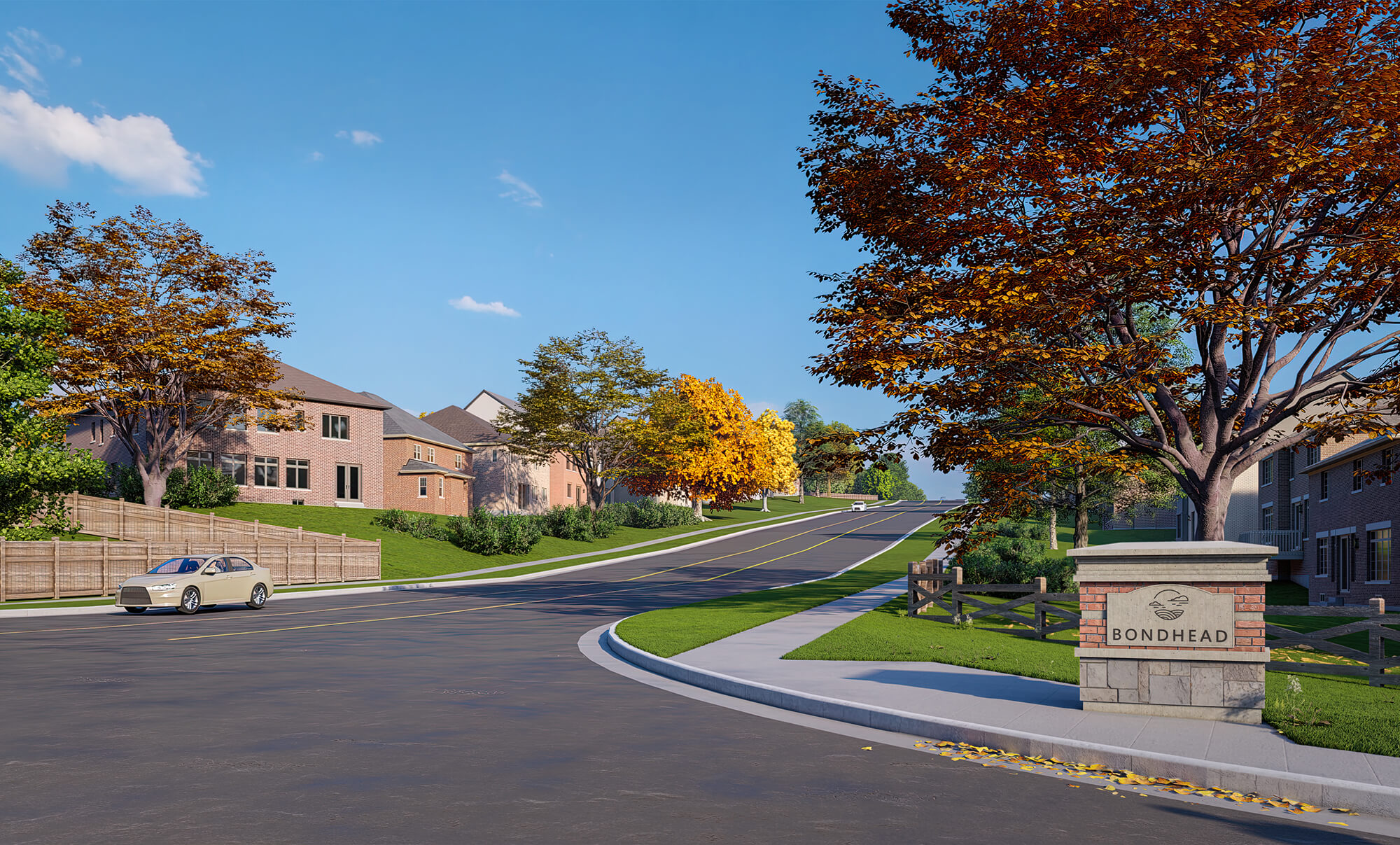 Bondhead — exterior rendering