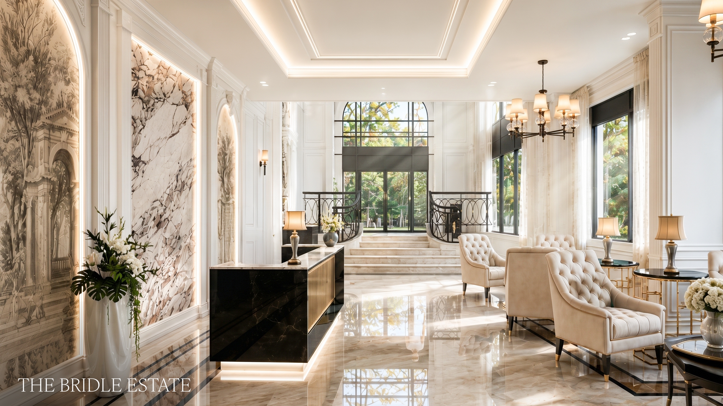 The Bridle Path — interior rendering