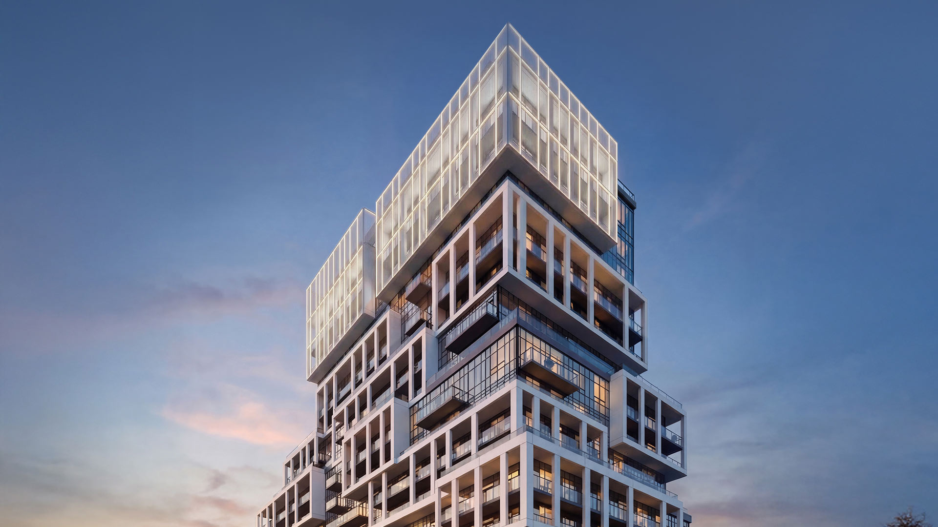 6080 Yonge Official Website — exterior rendering