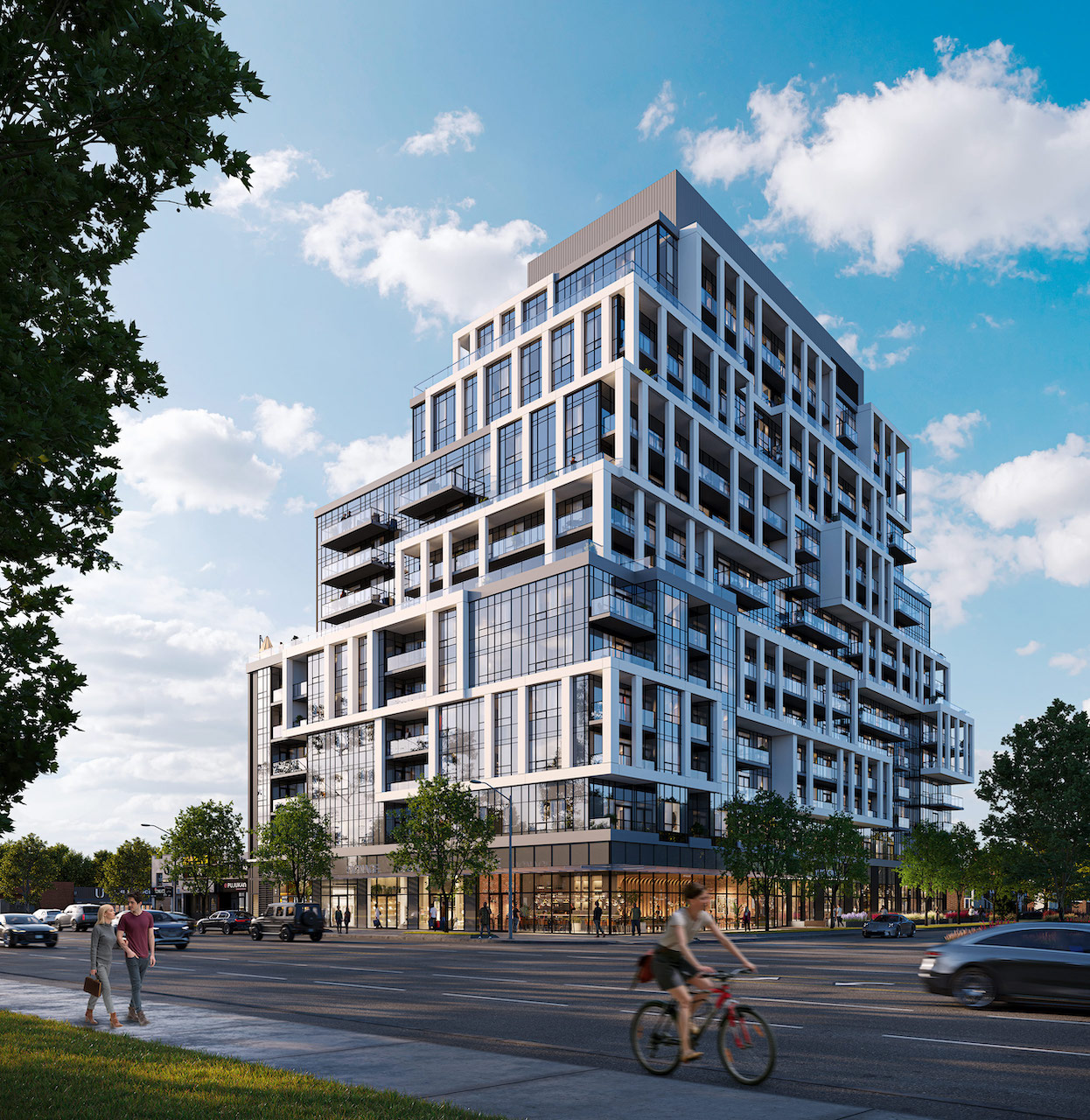 6080 Yonge Official Website — exterior rendering