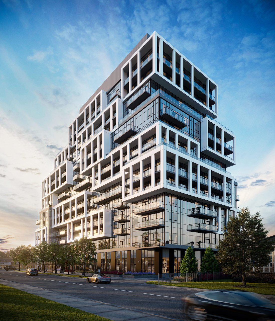 6080 Yonge Official Website — exterior rendering