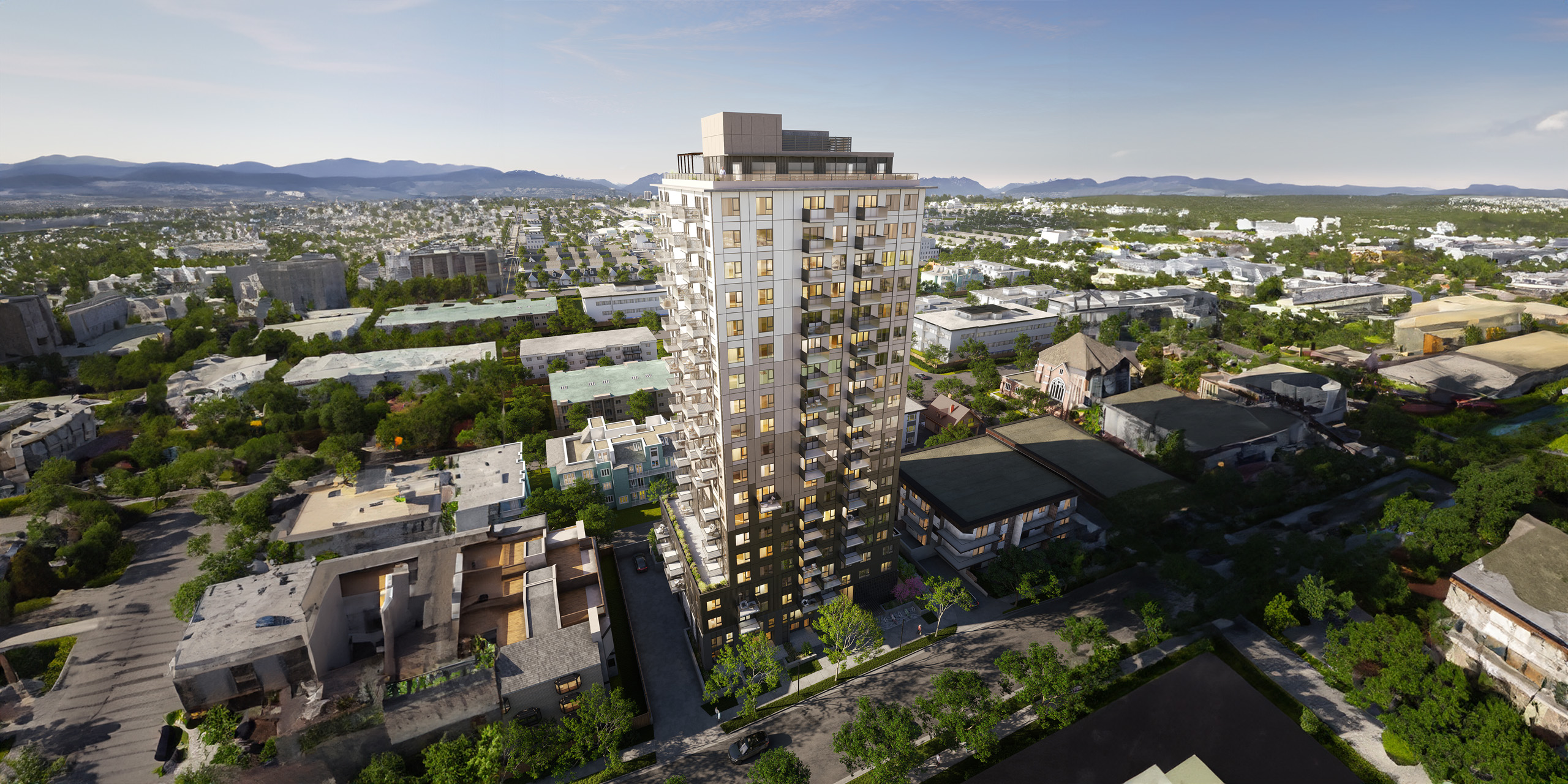 Caliente — aerial rendering