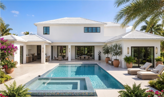Island House — exterior rendering