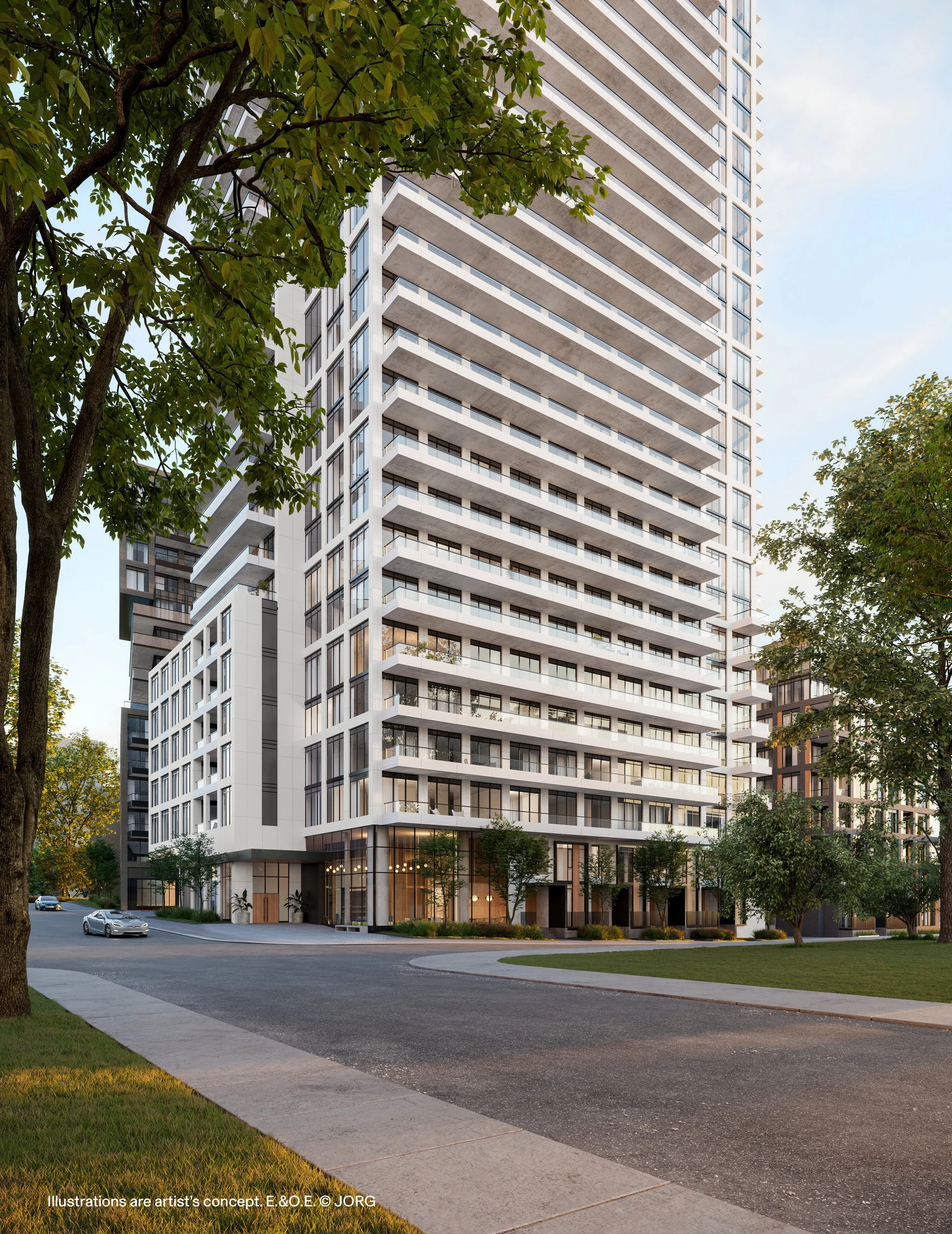 Corktown — exterior rendering