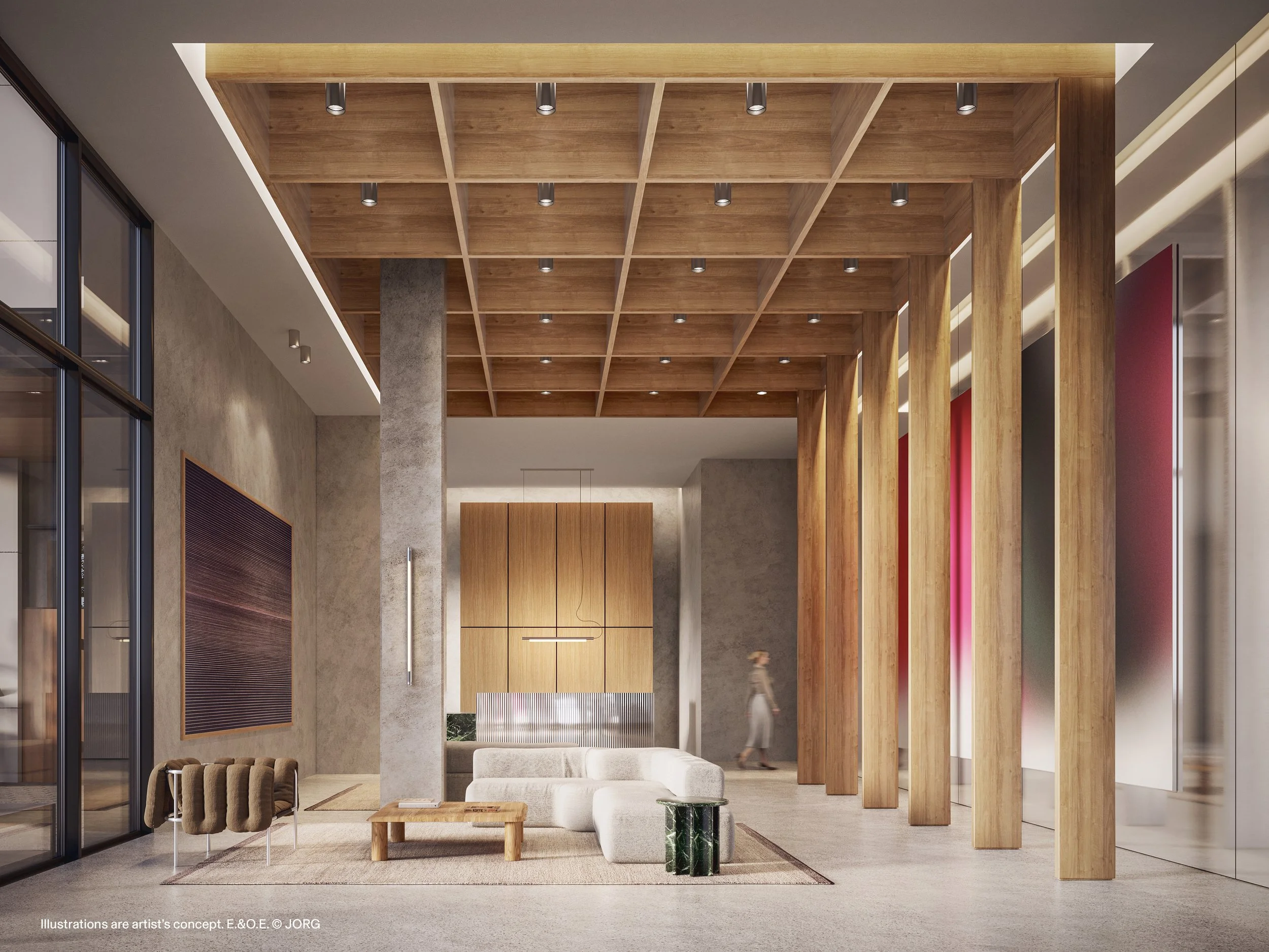 Corktown — interior rendering
