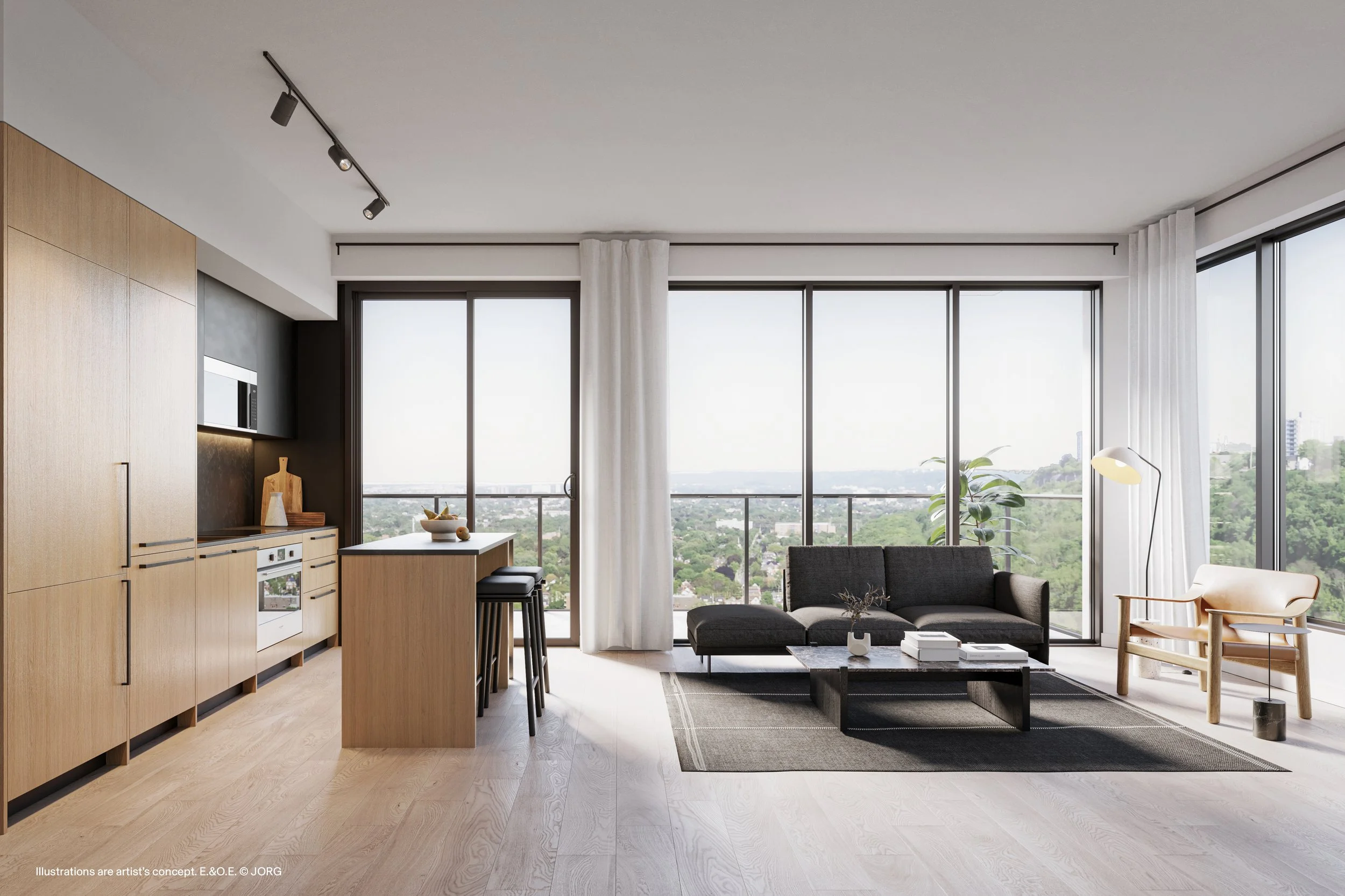 Corktown — interior rendering