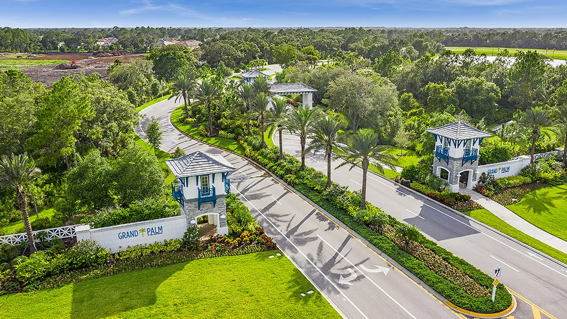 Grand Palm — aerial rendering