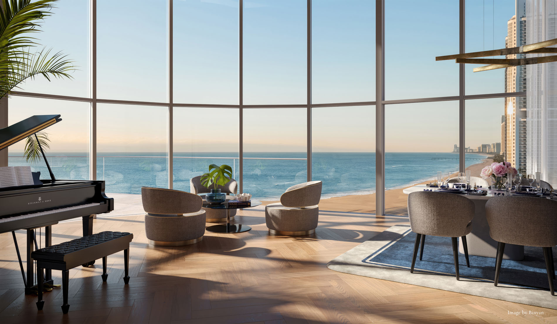 St Regis Sunny Isles — interior rendering