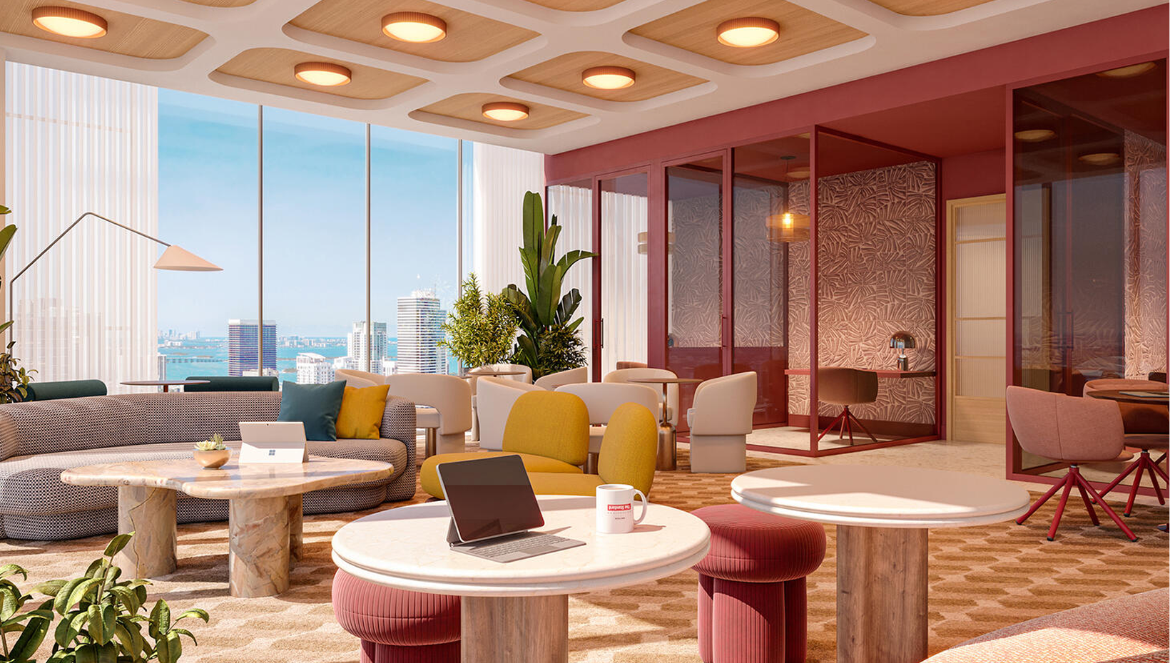 The Standard Brickell — interior rendering