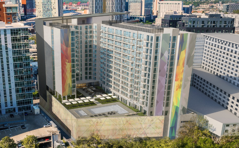 Society Nashville — aerial rendering