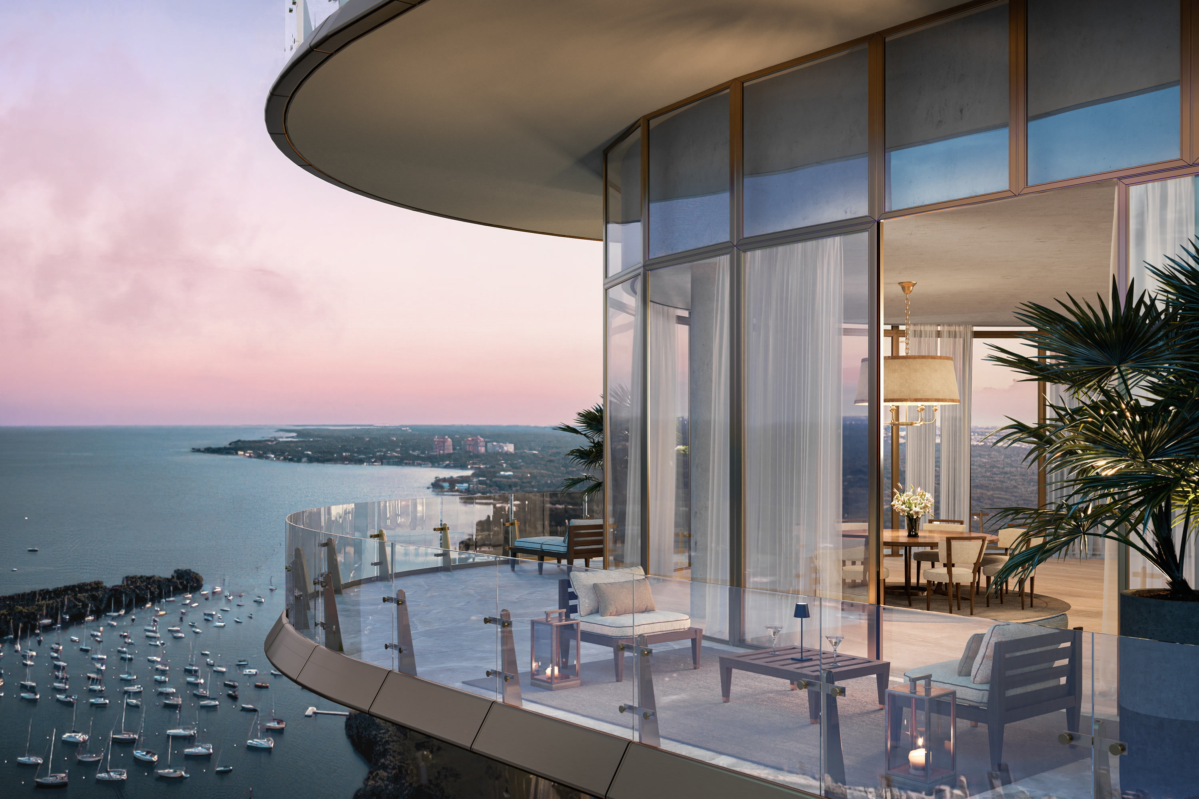 Four Seasons Private Residences — interior rendering