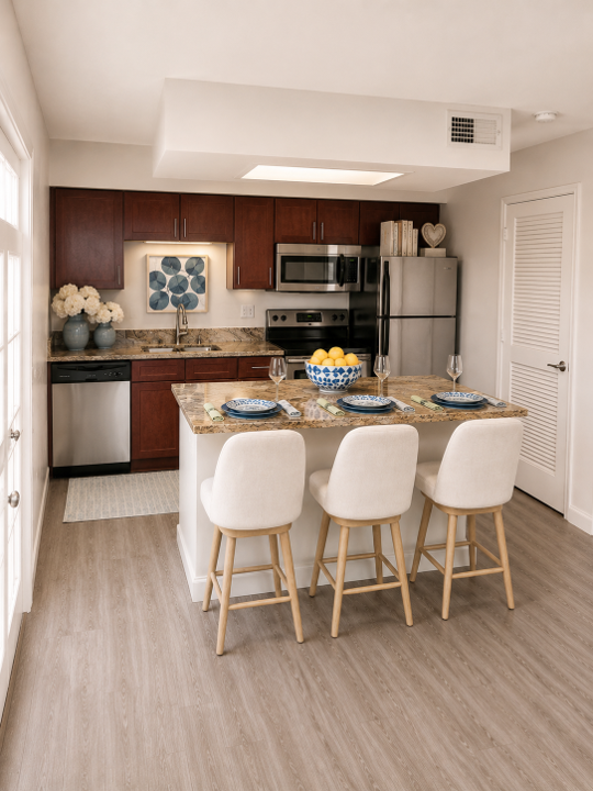 Vue at 1400 — interior rendering