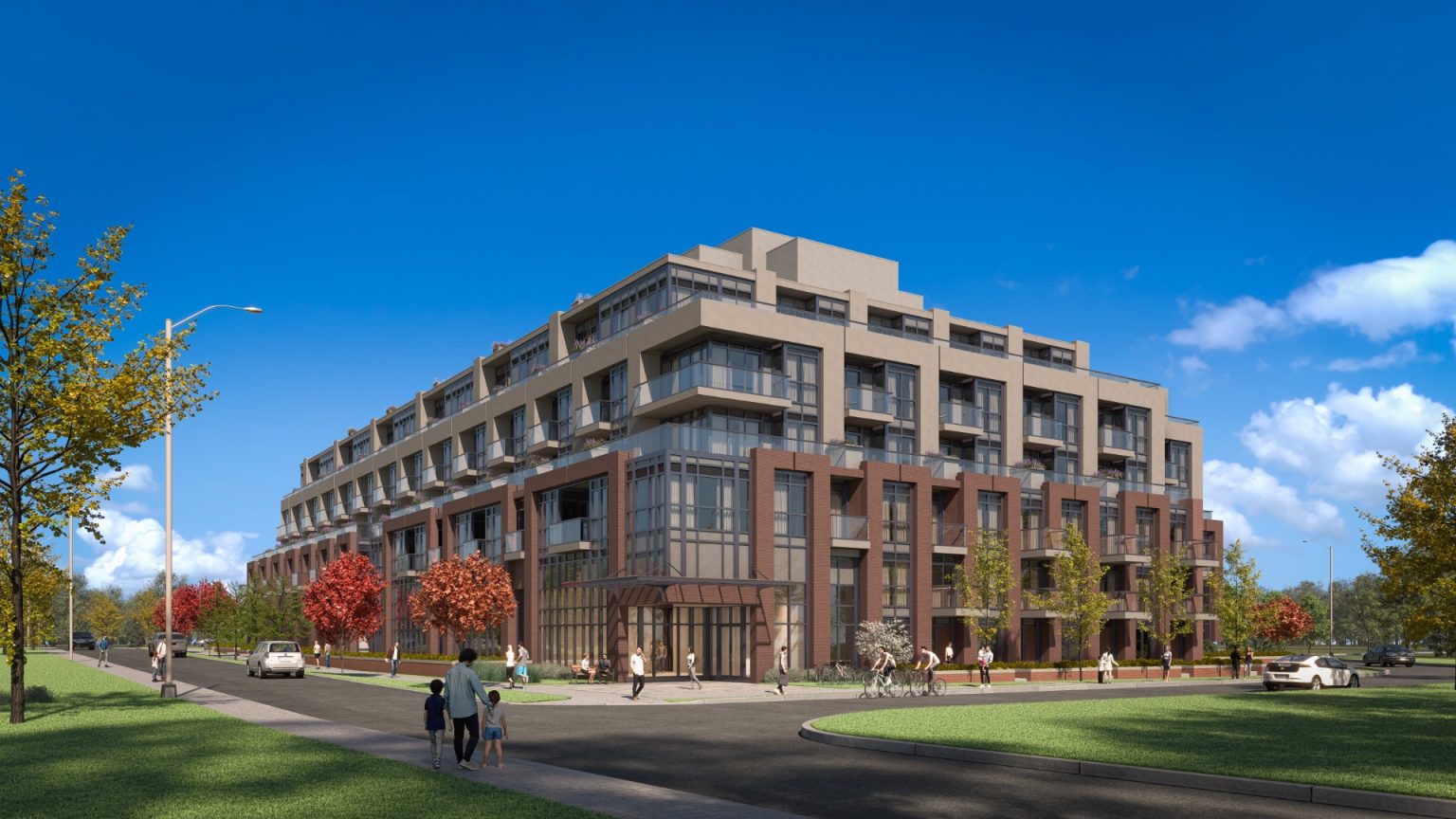 The Mill Landing — exterior rendering