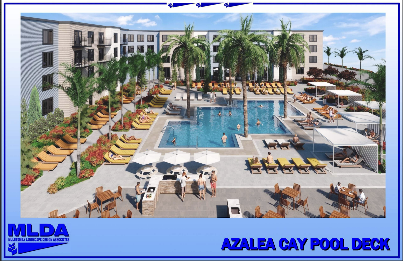 Azalea Cay — interior rendering