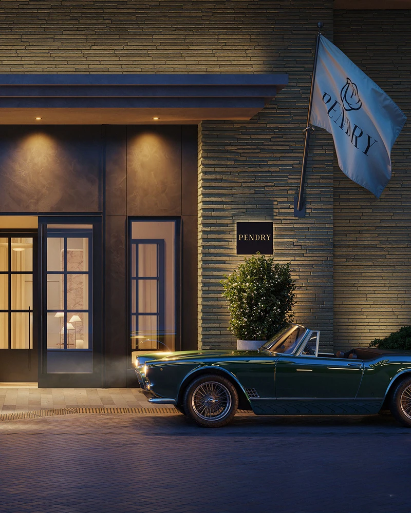 Pendry Residences Nashville — exterior rendering