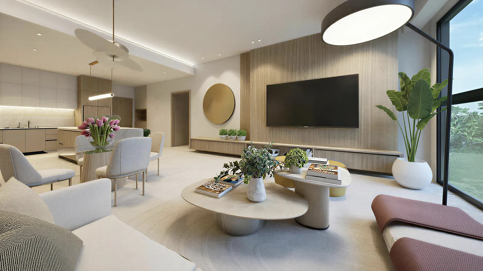 Forest Brook Reserve — interior rendering