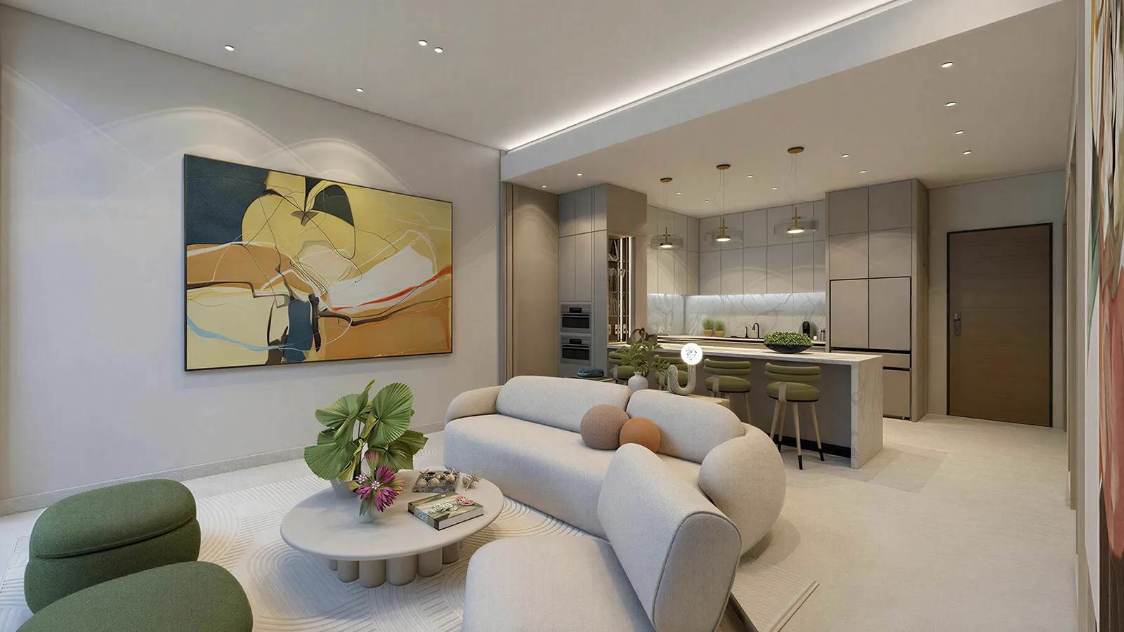 Forest Brook Reserve — interior rendering