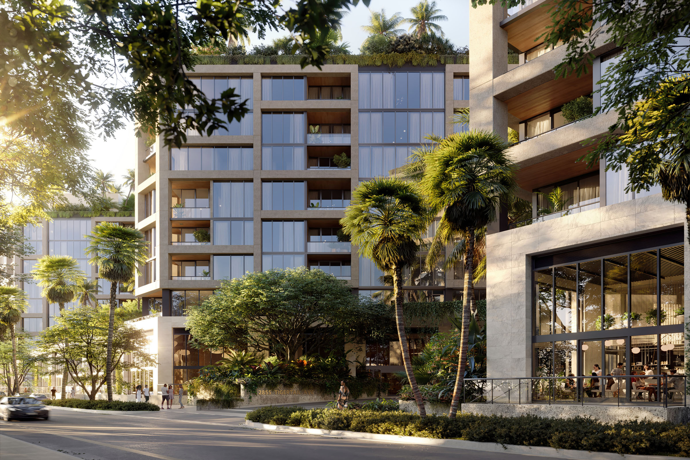 The Well Coconut Grove — exterior rendering