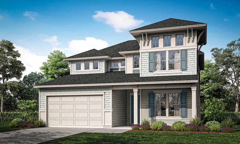Reflections and Seabrook at Nocatee — exterior rendering