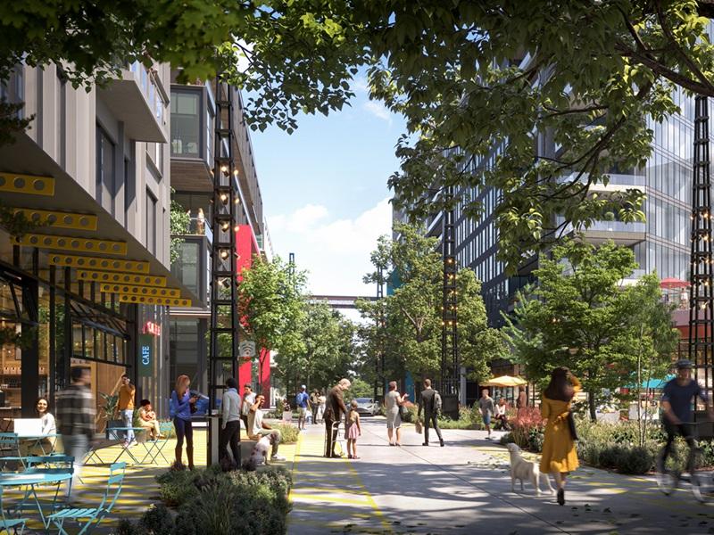 Kingsway Village Square — lifestyle amenity