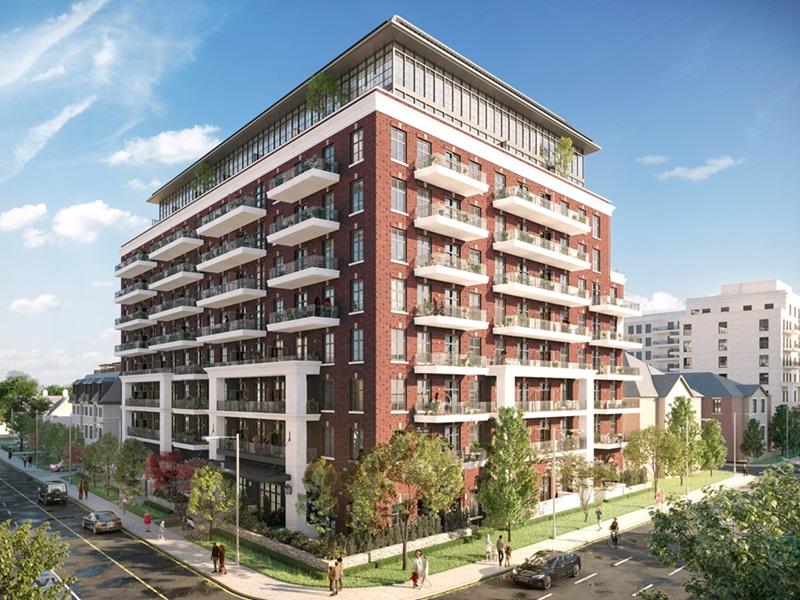 Kingsway Village Square — exterior rendering