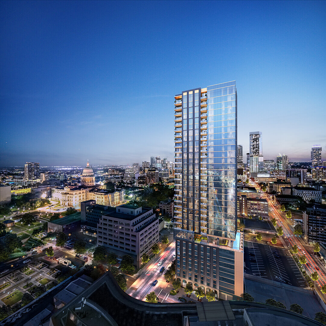 14th & Lavaca - Portfolio — exterior rendering