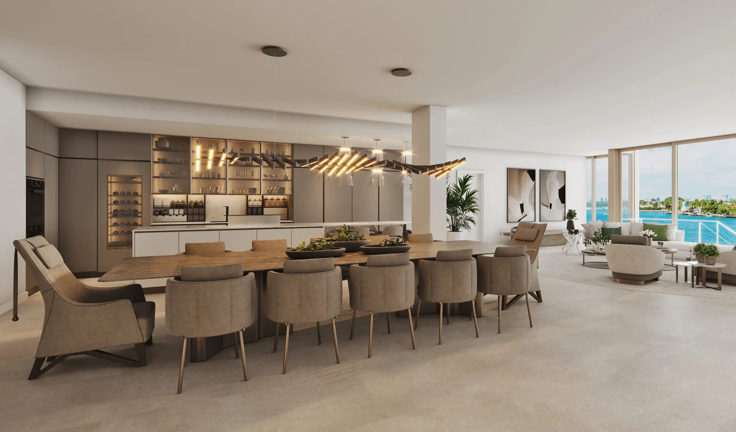 La Mare Signature — interior rendering