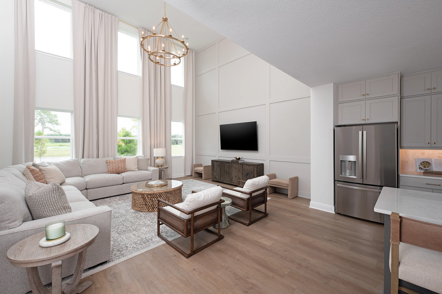 Weslyn Park Traditional — interior rendering