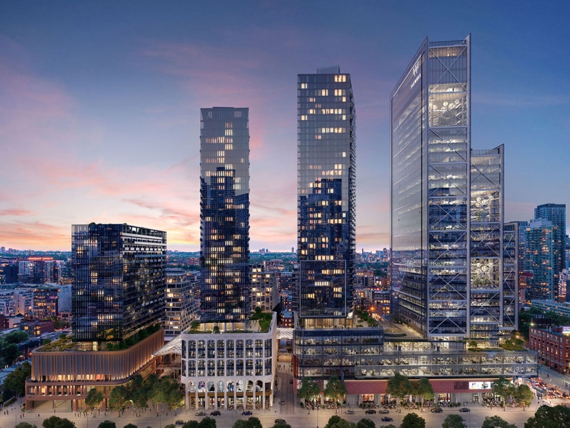 2450 Finch West Condos — aerial rendering