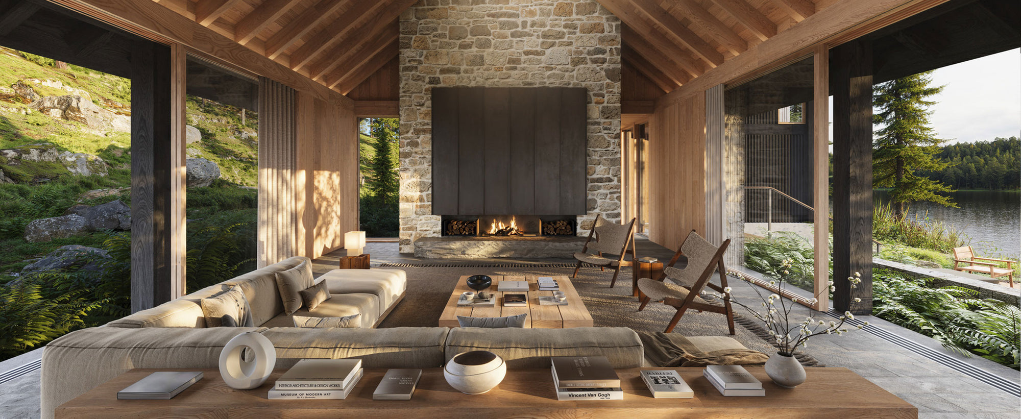 The Ritz-Carlton Residences, Muskoka — interior rendering