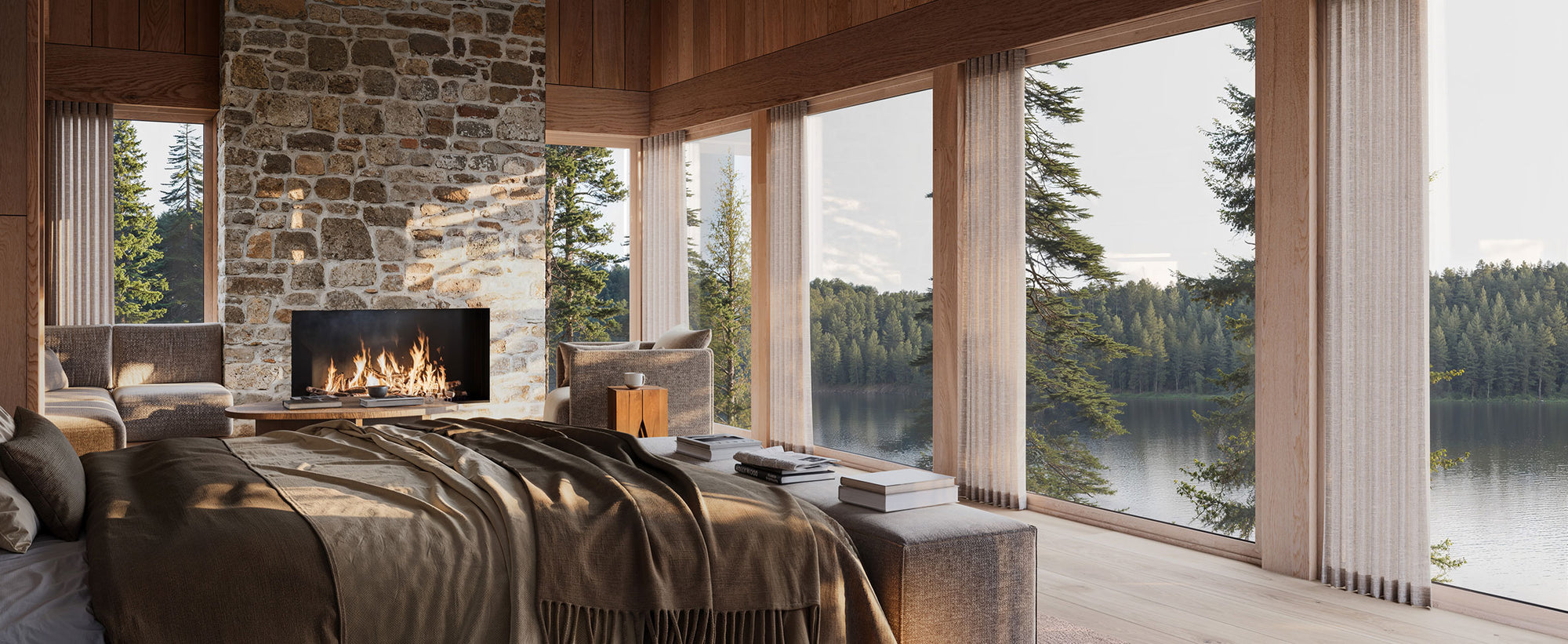 The Ritz-Carlton Residences, Muskoka — interior rendering