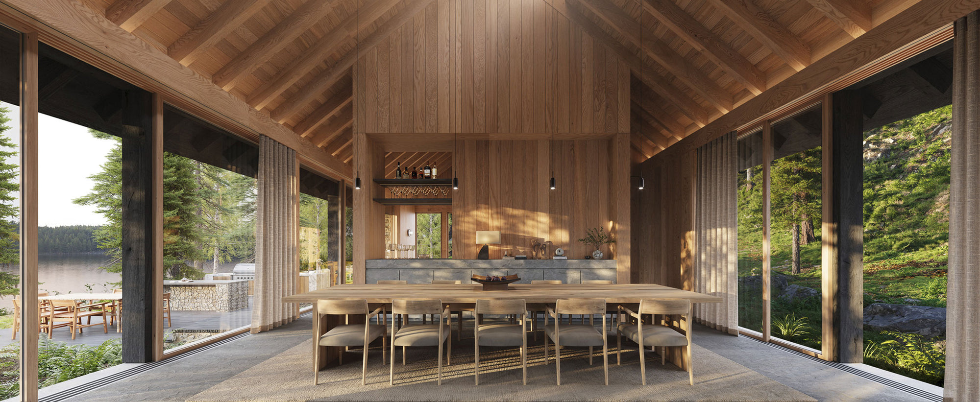 The Ritz-Carlton Residences, Muskoka — interior rendering