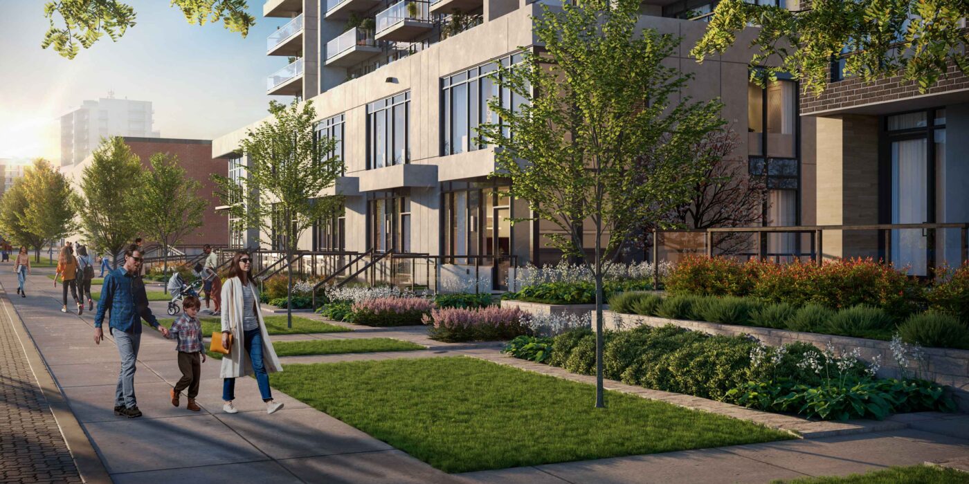 Metro Park Apartments — exterior rendering