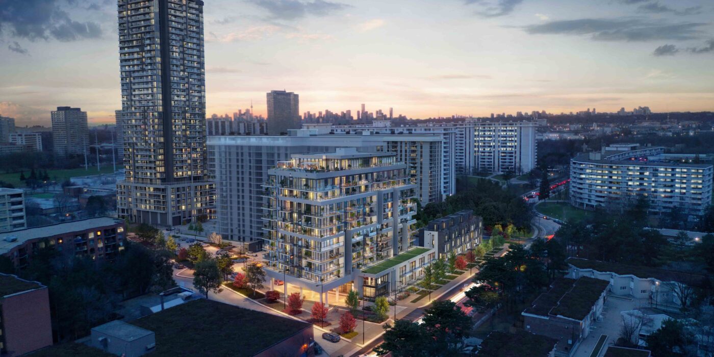 Metro Park Apartments — exterior rendering