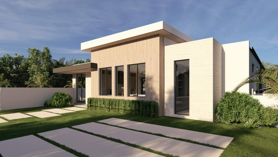 3935 Redrock — exterior rendering