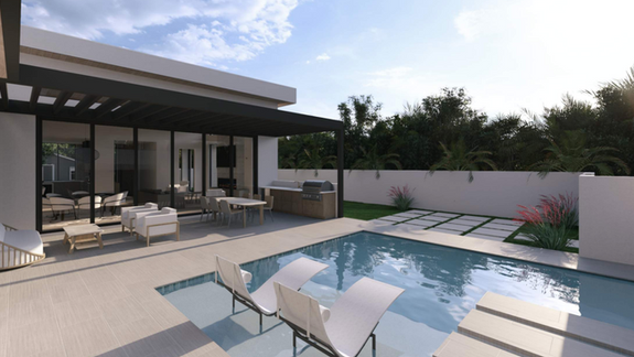 3935 Redrock — exterior rendering