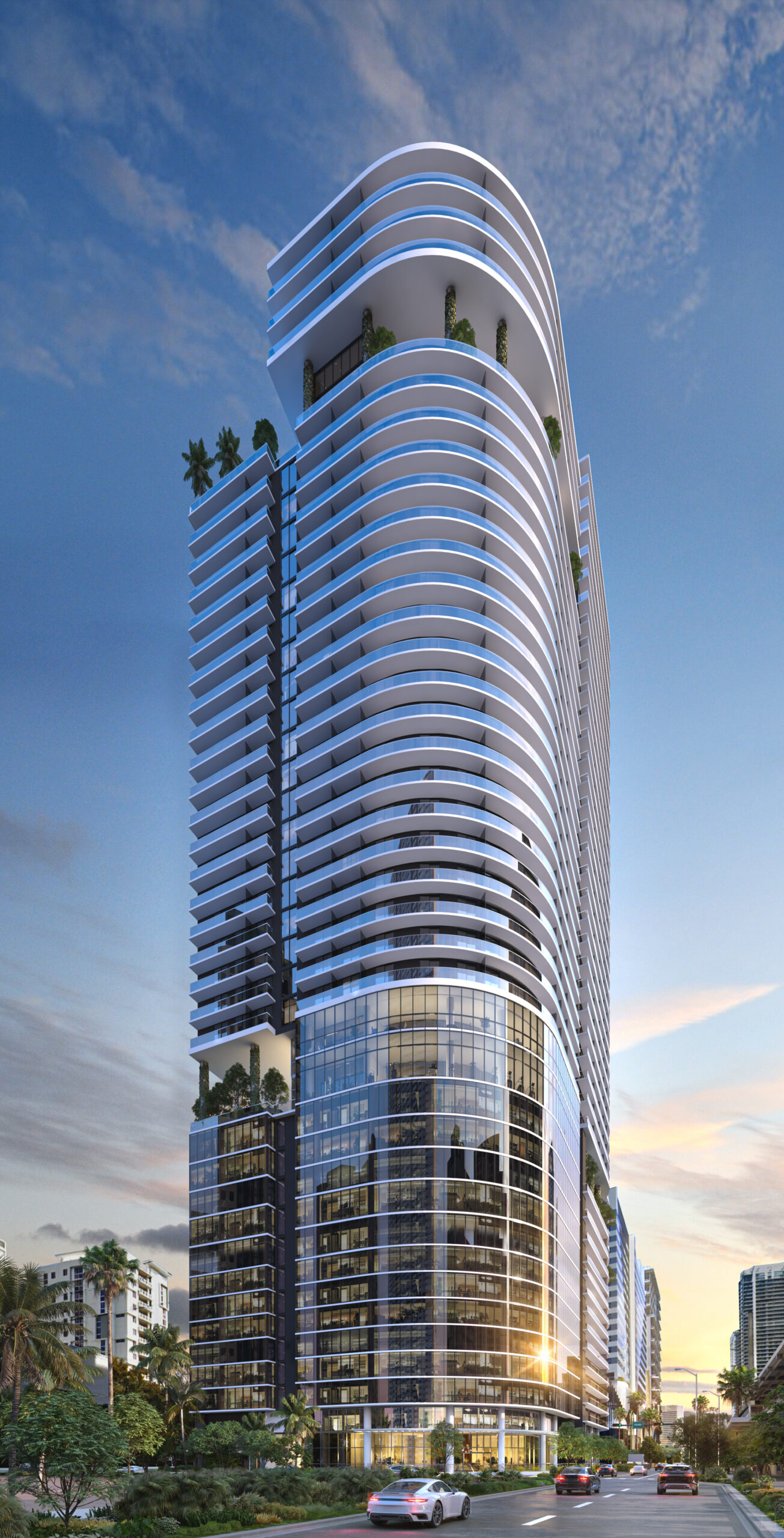 One Twenty Brickell — exterior rendering