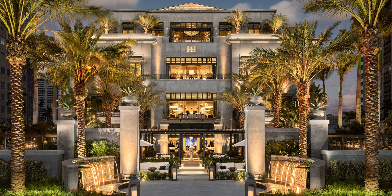 Luxury residence South Flagler House celebrates groundbreaking — photo building