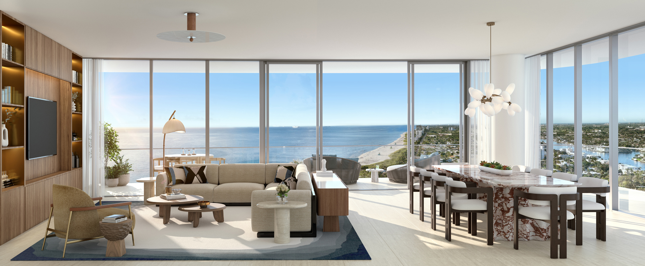 W Pompano Beach — interior rendering