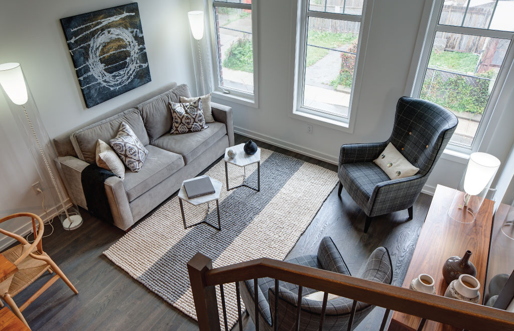 Riverside Towns — interior rendering