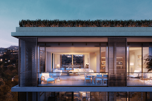 The Park Santa Monica — exterior rendering