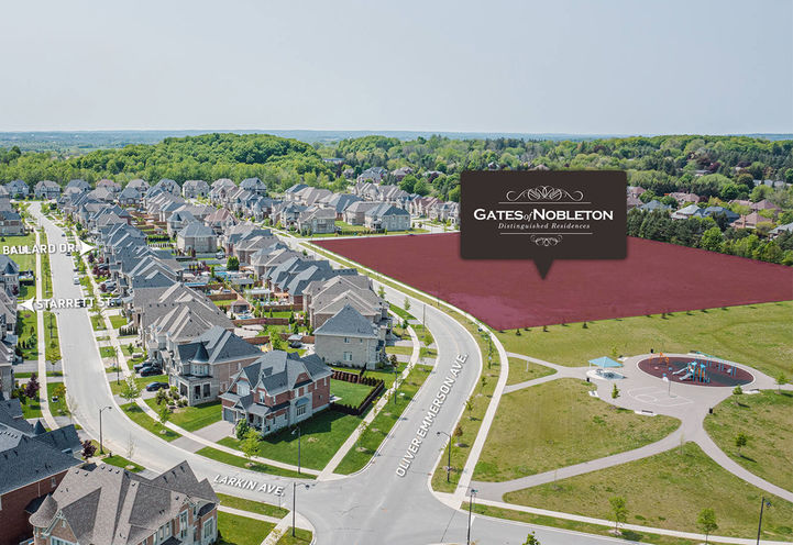 Gates of Nobleton — aerial rendering
