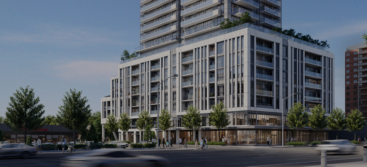 Brooklin Low-rise — exterior rendering