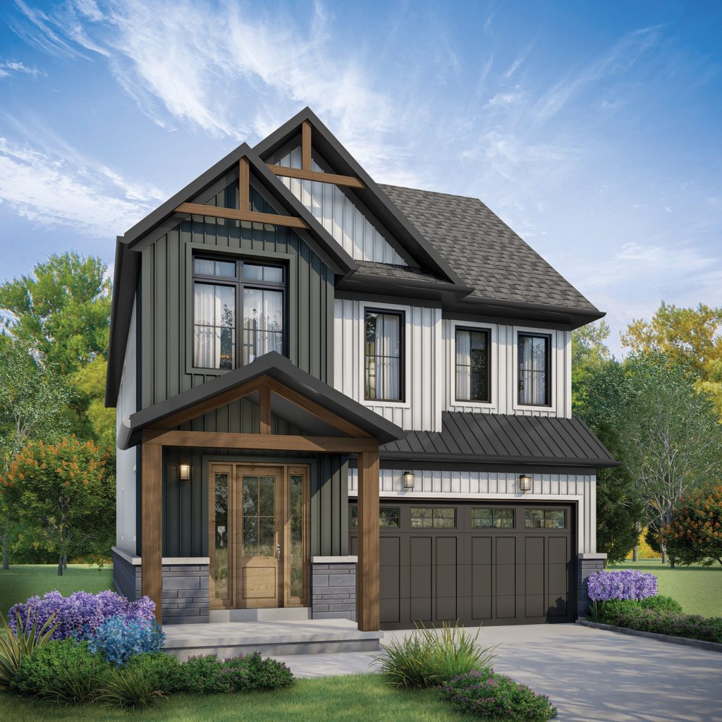 Brooklin Low-rise — exterior rendering