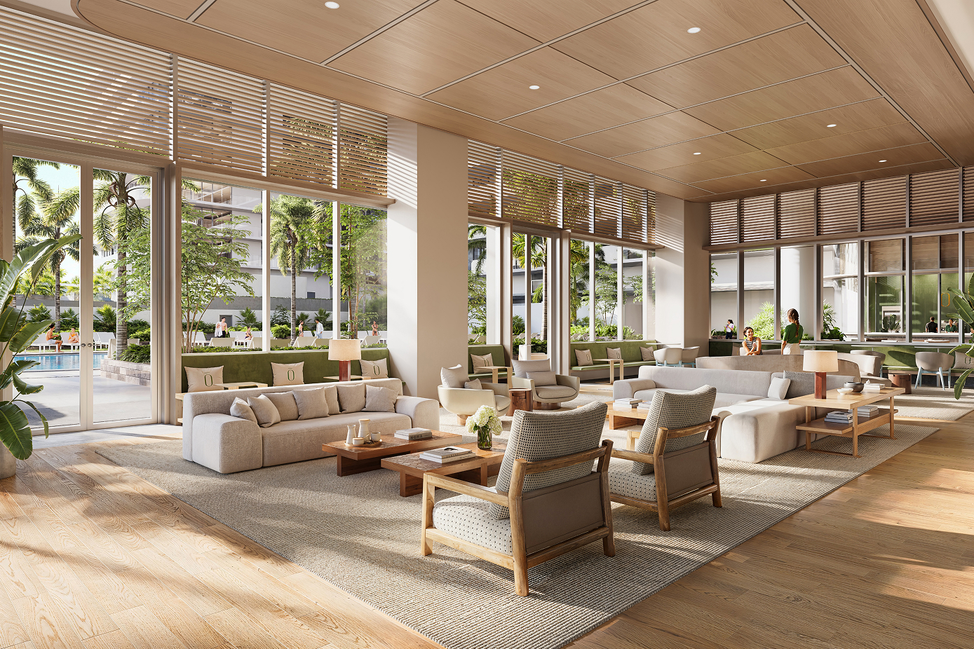 Olara West Palm Beach — interior rendering