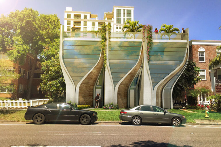 DTSP Townhomes — exterior rendering