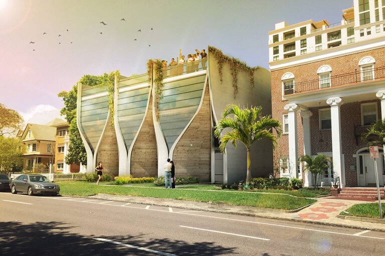 DTSP Townhomes — exterior rendering